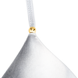 Ibiza Silver Push Up Top Bikini With Gold Beads